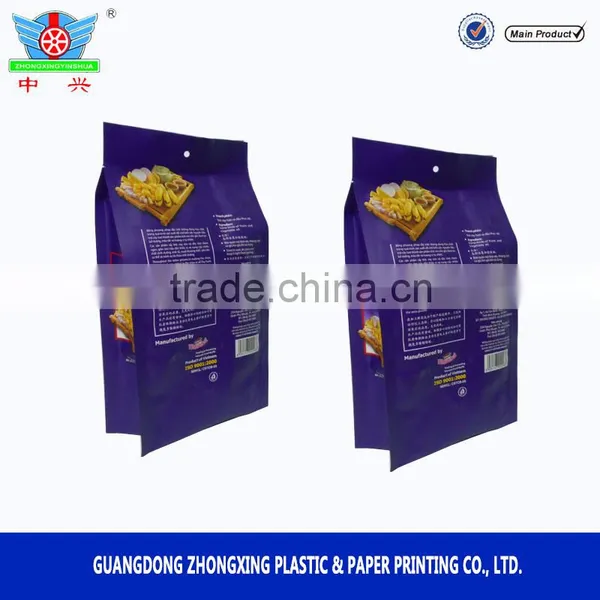 China Supplier Side Gusset Dried Fruit Chip Aluminum Foil Packaging Bag