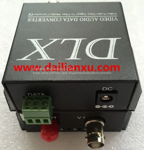 Super mini Digital Video/ Data Fiber Optical Transmitter and Receiver