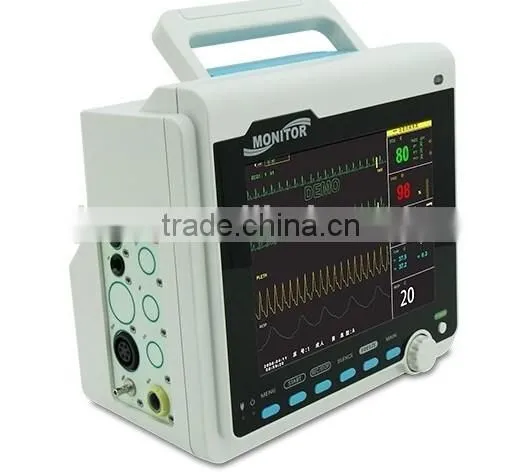 8.4-inch 5-Parameter Vet Patient Monitor With Low Price ECG, NIBP, SPO2, RESP, TEMP, PR photo-2