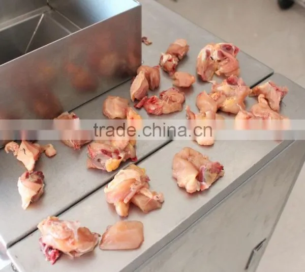 FC-200 Supermarket Industry Professional Poultry Chicken Meat Cutter Cutting Machine photo-6