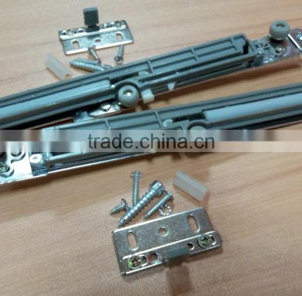 Inner-hanging Type Steel and PA6 Sliding Door Hardware With Soft Close photo-2