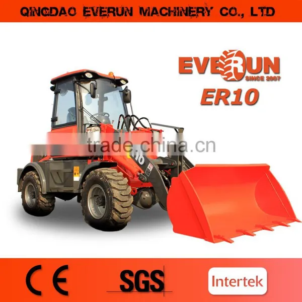1.0ton Mini Wheel Loader With Snow Bucket photo-4