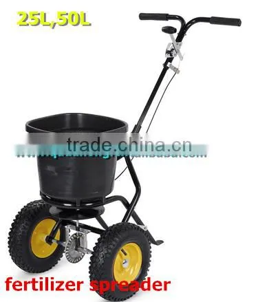 25L Economical Atv Salt and Farm Seed Spreader With Round PP Hopper photo-2