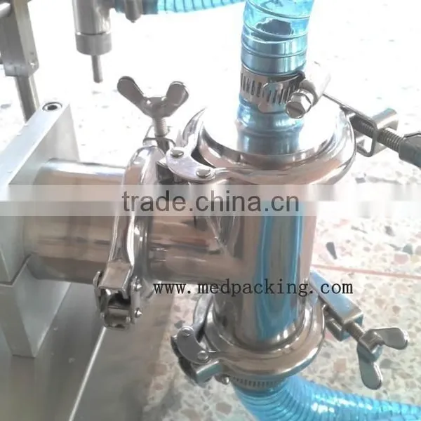 10-300ml Single Head Liquid Softdrink Pneumatic Filling Machine photo-4
