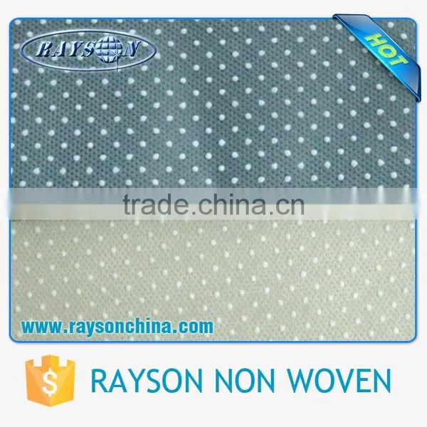 China Best Sales pp Spunbond Nonwoven Dotted Anti Slip Fabric photo-5