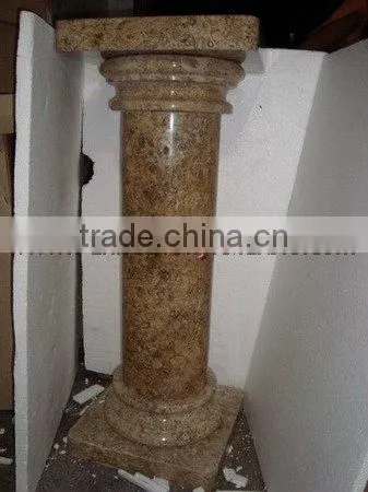 NEW FOSSIL MARBLE PEDESTAL photo-6