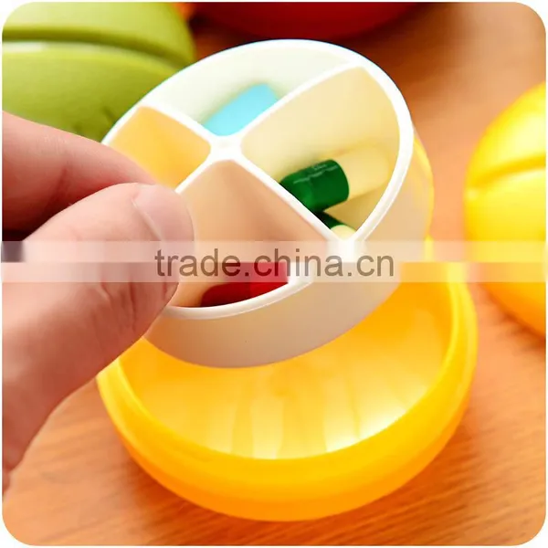 Q1094 Mini Four Box Plastic Pill Case photo-3