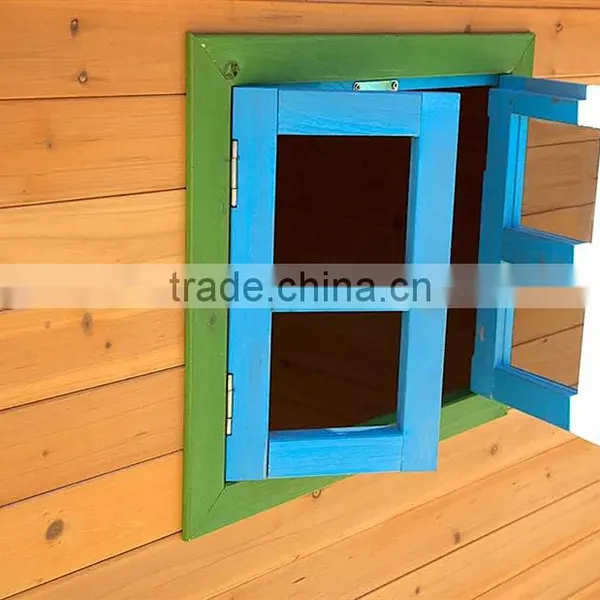 Kids Outdoor Wooden Cubby House photo-4