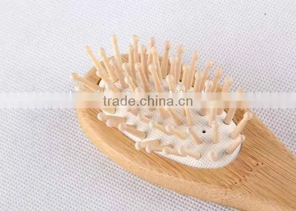 38 Holes Wooden Message Comb / Hair Brush photo-3