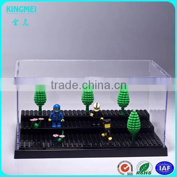 2mm Clear Acrylic Model Display Box, Transparent Plexiglass Model Display Box With Jointing photo-2