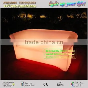 Plastic Led Lounge Set One Seater/two Seater photo-4
