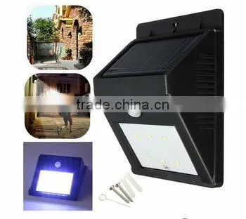 Wall Light, Bright Solar Power Outdoor LED Light No Tools Required Peel and Stick Motion Activated photo-4