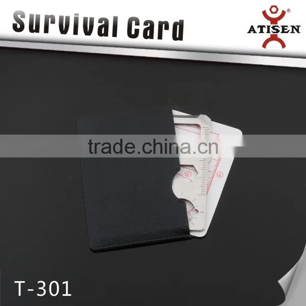 Cheap Stainless Steel Multi-functional Survival Card photo-2