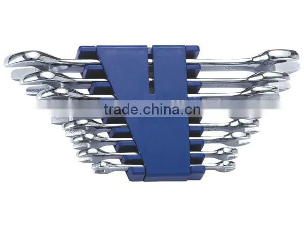Professional Chromed Polished Flexible Double Socket Wrench