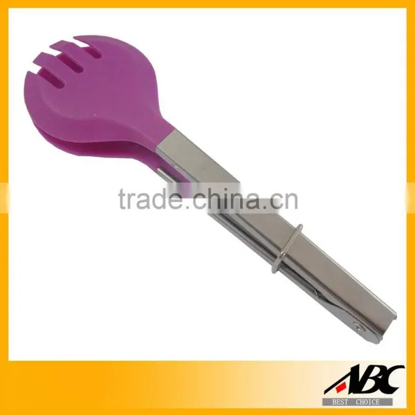 Good Quality Food Safety Stainless Steel Food Service Tongs photo-2