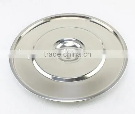 30-60cm 12pcs Stainless Steel With Lid Kitchen Multi Equipment Used Stock Pot photo-4