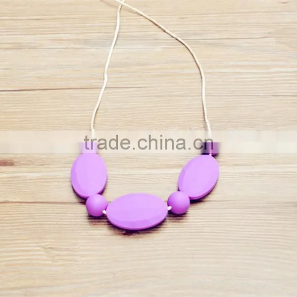 Safe Jewelry Teething Necklace for Mom and Baby Teether Baby Gift photo-3