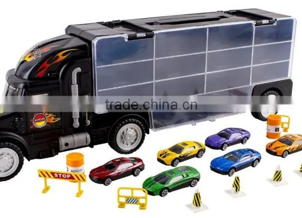 Dongguan Toys Transport Car Carrier Truck Toy for Boys From ICTC Factory photo-2
