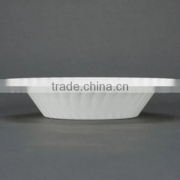 12 oz Plastic White Round Scalloped Dessert Bowl for Sale,OEM Plastic Soup Salad Scalloped White Bowl 12 oz photo-2