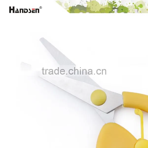 4-3/4" ABS/PP Handle Special Design Spring Cute Scissors photo-3