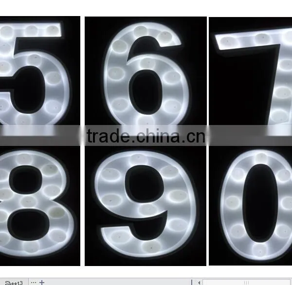 LED Number Light photo-3
