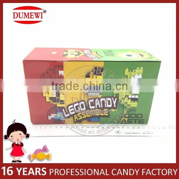 Fruit Building Block Pressed Candy Lego Tablet Candy photo-6