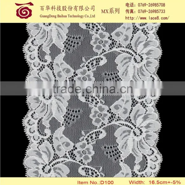 Geometric White Embroidery 100% Cotton Polish Lace Fabric Trimming for Dress, Blouse, Tops photo-6