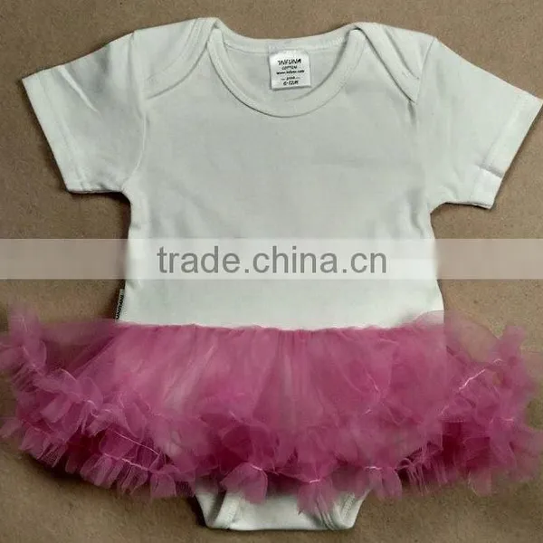 Tutu Rumper 100% Cotton, With Skirts Mesh, Many Color, DIY Print. no Minimum Quantity. Best Seller in Etsy. Direct Factory. photo-3