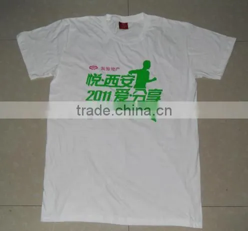 180g 100% Cotton Blank T-shirt Wholesale Custom Logo Printing Unisex T-shirt photo-3
