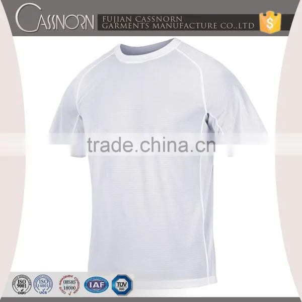 Custom Design Bamboo Charcoal Quick Dry Sport Crew Neck Fancy Men T-shirt photo-2