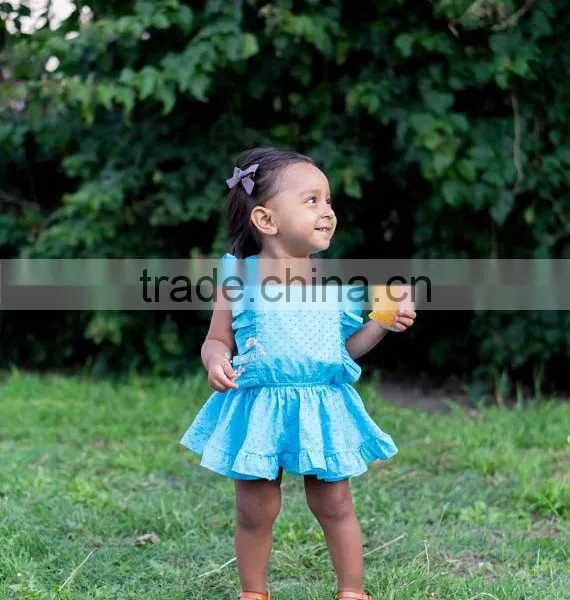 Adjustable Straps Floral Pinafore Baby Dress Girls Soft Baby Wear Clothes photo-5