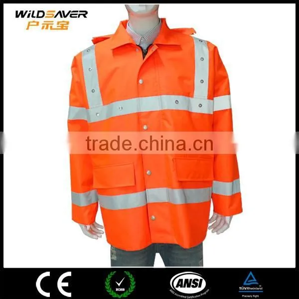 Led Safety Reflective Red Jacket Security Uniform photo-5