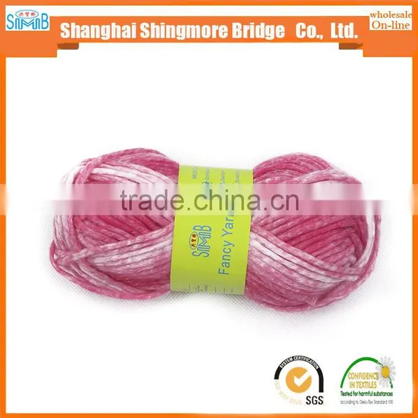 Knitting Yarns China Supplier Direct Wholelsale Eoko Tex Quality Blned Acrylic Nylon Air Yarn With Free Yarn Samples photo-3