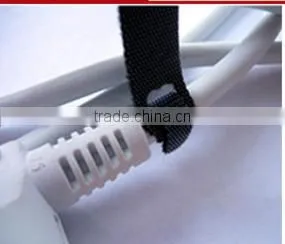 Black Coloured Hook and Loop Cable Tie for Tightening Wire photo-2