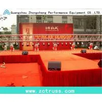 LED Lighting Stage Movable Performance Stage Flexible Plywood Aluminium Lighitng Stage photo-3