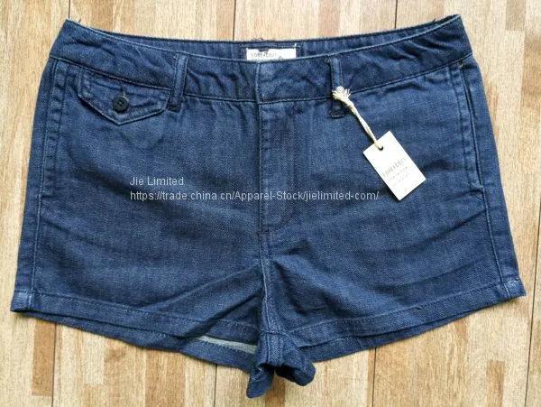 Sell Garment Stocklot of Ｆ21 Ladie Denim Shorts