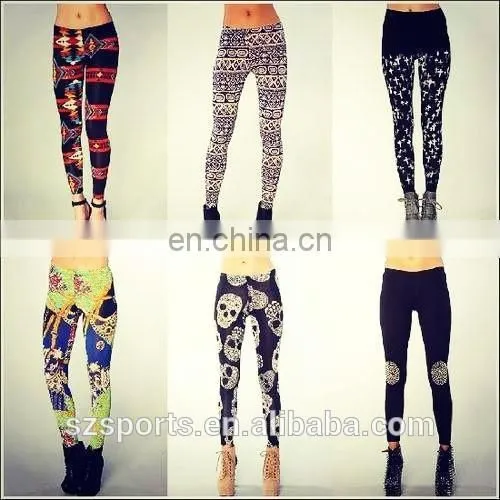 Slimming Leggings, Made of Cotton and Lycra or Spandex High Stretchy Fabric photo-5