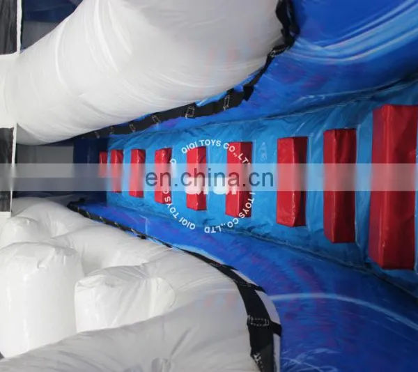Blue Wave Inflatable Slide for Rental Business, Commercial Kids Inflatable Slide for Sale photo-5