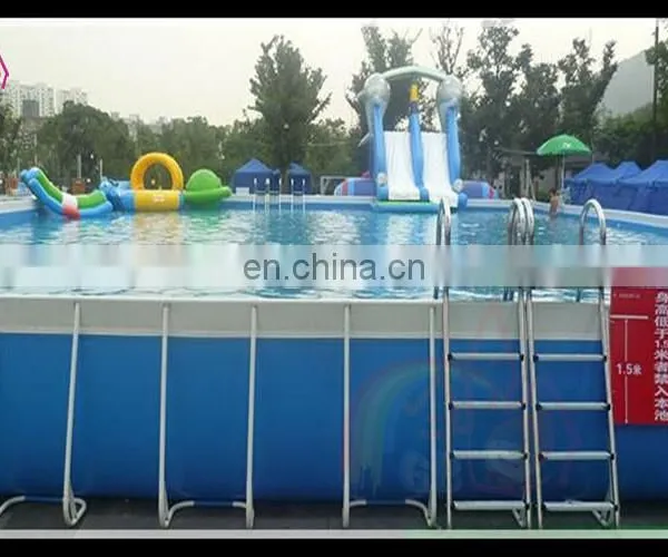 Fastion Pool Rectangular Above Ground Swimming Pool Slipper From China photo-2