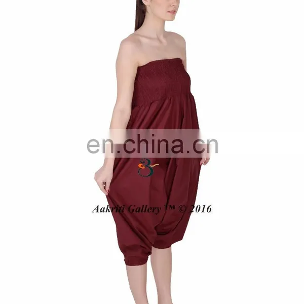 Jumpsuit Women's Ladies Harem Trousers Pant Indian 100% Cotton Harem Yoga Pant
