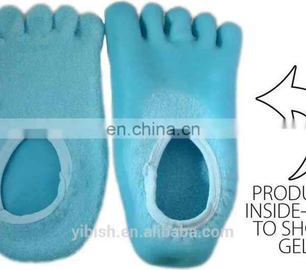 5-Toe Moisturizing Gel Socks#YG-06 photo-2