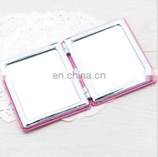 Hot Sales Square Cosmetic Mirror ,Factory Direct Wholesale Pocket Mirror,Personalised Handmade Profession Supplier photo-2