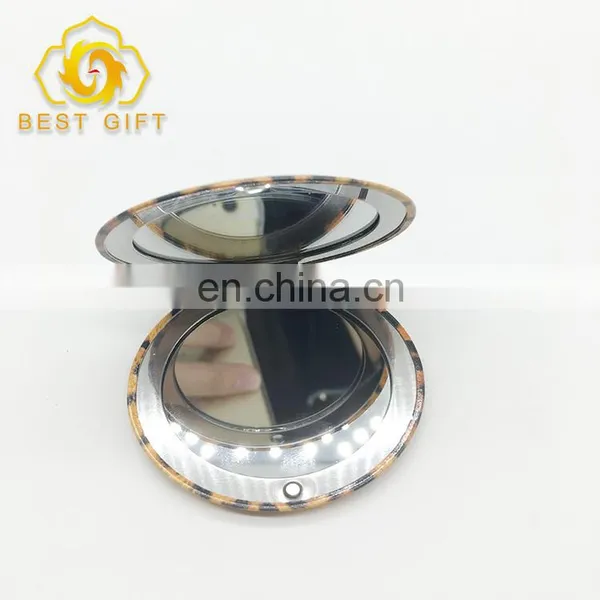 2017 New Cheap Custom Shape Hand Mirror With Two Glasses photo-4