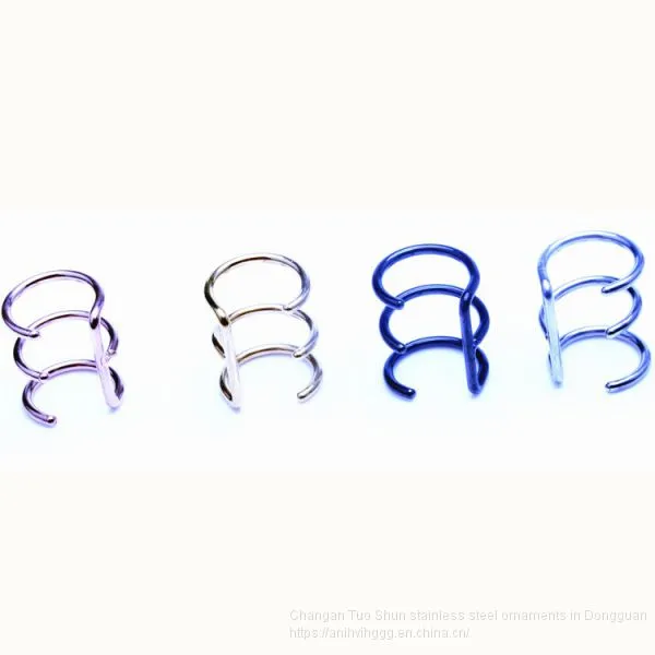 Foreign Trade Accessories European and American Wind U Ear Clip Nose Clip no Ear Pierced Factory Wholesale photo-4