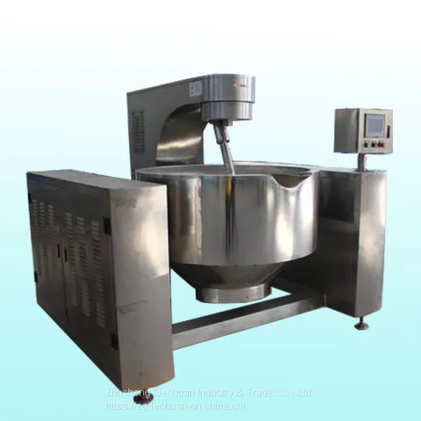Automatic Mixing Pot Boiling Jacked Kettle / Sugar Jacked Kettlet / Stirring Jam Jacked Kettlet/Coffee Pot/cooking Jacked Kettle/Pet Food Processing/bird Food/dog Food/fish Food/cat Food Processing Machinery photo-4