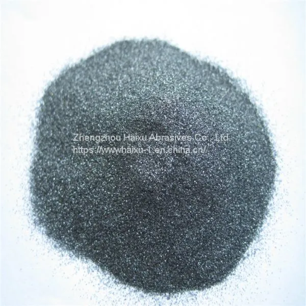 China Black Silicon Carbide/C Abrasives Grits Supplier For Sandblasting photo-3