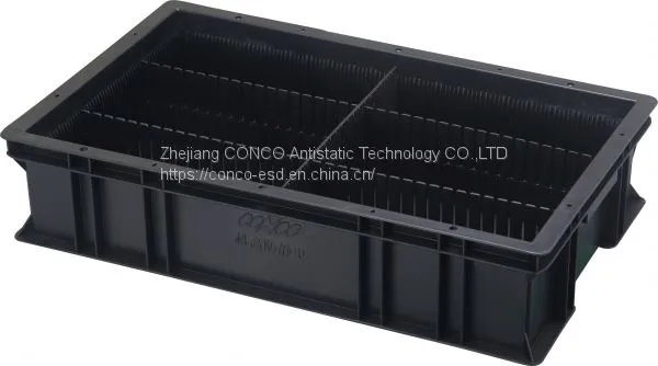 Anti-static ESD PCB Plastic Storage Box With Slot for Electronic Factory 600*400*330mm photo-3