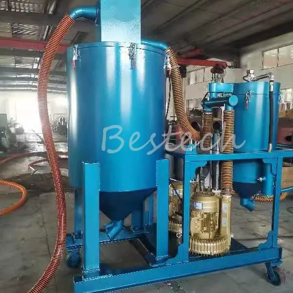 Steel Grit Vacuum Suction Machine for Sand Blasting Room photo-3