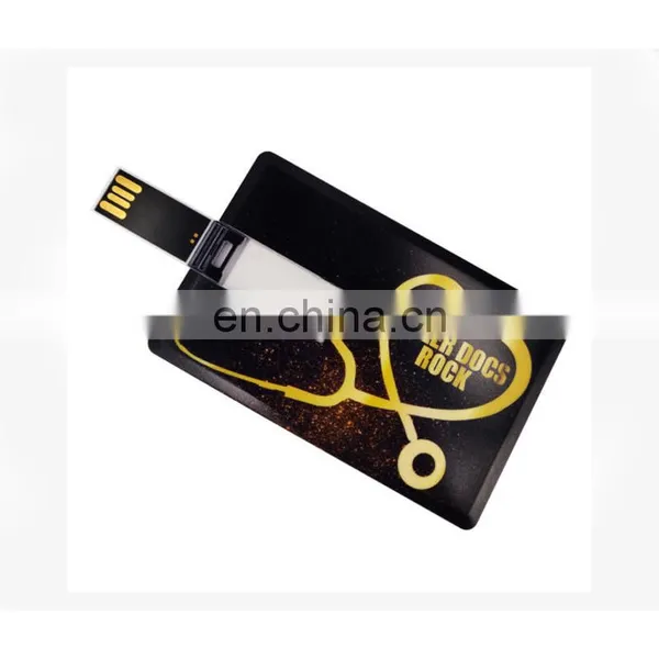 Promotional USB Card Custom Logo Giveaway Full Color Print Credit Card Flash Drive photo-3