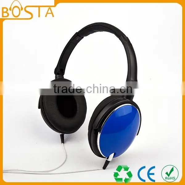 Folding Fashion Stereo Factory Cheap Bulk Sale China Blue Marble Headphone photo-4